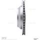 Purchase Top-Quality Front Disc Brake Rotor by DYNAMIC FRICTION COMPANY - 604-74048 pa5