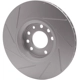 Purchase Top-Quality Front Disc Brake Rotor by DYNAMIC FRICTION COMPANY - 614-65013 pa5