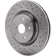 Purchase Top-Quality Front Disc Brake Rotor by DYNAMIC FRICTION COMPANY - 620-13041 pa5