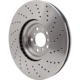 Purchase Top-Quality DYNAMIC FRICTION COMPANY - 620-31154D - Front Driver Side Brake Rotor pa4