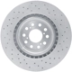 Purchase Top-Quality DYNAMIC FRICTION COMPANY - 620-59065 - Front Brake Rotor pa5