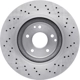 Purchase Top-Quality DYNAMIC FRICTION COMPANY - 620-63070 - Front Disc Brake Rotor pa2