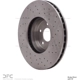 Purchase Top-Quality Front Disc Brake Rotor by DYNAMIC FRICTION COMPANY - 620-63119 pa1