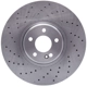 Purchase Top-Quality DYNAMIC FRICTION COMPANY - 620-63152 - Front Disc Brake Rotor pa4