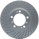 Purchase Top-Quality Front Disc Brake Rotor by DYNAMIC FRICTION COMPANY - 624-02032D pa5