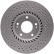 Purchase Top-Quality Disque de frein à disque avant par DYNAMIC FRICTION COMPANY - 624-03026 pa5