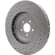 Purchase Top-Quality Disque de frein à disque avant par DYNAMIC FRICTION COMPANY - 624-54081D pa5