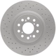 Purchase Top-Quality Disque de frein à disque avant par DYNAMIC FRICTION COMPANY - 624-59065 pa9