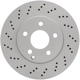 Purchase Top-Quality Disque de frein à disque avant par DYNAMIC FRICTION COMPANY - 624-63084 pa4