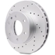 Purchase Top-Quality DYNAMIC FRICTION COMPANY - 624-63119 - Front Disc Brake Rotor pa4
