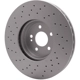 Purchase Top-Quality DYNAMIC FRICTION COMPANY - 624-63119 - Front Disc Brake Rotor pa6