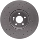 Purchase Top-Quality DYNAMIC FRICTION COMPANY - 624-63119 - Front Disc Brake Rotor pa7