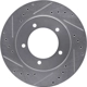 Purchase Top-Quality Front Disc Brake Rotor by DYNAMIC FRICTION COMPANY - 631-01013L pa1