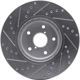 Purchase Top-Quality Front Disc Brake Rotor by DYNAMIC FRICTION COMPANY - 631-13035R pa5