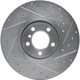 Purchase Top-Quality Front Disc Brake Rotor by DYNAMIC FRICTION COMPANY - 631-31108L pa5