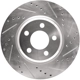 Purchase Top-Quality Front Disc Brake Rotor by DYNAMIC FRICTION COMPANY - 631-39015R pa1