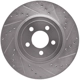 Purchase Top-Quality Front Disc Brake Rotor by DYNAMIC FRICTION COMPANY - 631-39017R pa2