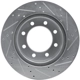 Purchase Top-Quality DYNAMIC FRICTION COMPANY - 631-40102L - Front Driver Side Brake Rotor pa1