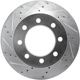 Purchase Top-Quality DYNAMIC FRICTION COMPANY - 631-40102L - Front Driver Side Brake Rotor pa2