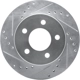 Purchase Top-Quality DYNAMIC FRICTION COMPANY - 631-42022L - Front Disc Brake Rotor pa3