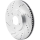 Purchase Top-Quality DYNAMIC FRICTION COMPANY - 631-45008L - Front Disc Brake Rotor pa2