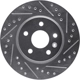 Purchase Top-Quality Front Disc Brake Rotor by DYNAMIC FRICTION COMPANY - 631-47043R pa1