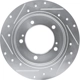 Purchase Top-Quality Front Disc Brake Rotor by DYNAMIC FRICTION COMPANY - 631-47058L pa5