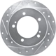 Purchase Top-Quality Front Disc Brake Rotor by DYNAMIC FRICTION COMPANY - 631-47058R pa1
