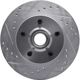 Purchase Top-Quality Front Disc Brake Rotor by DYNAMIC FRICTION COMPANY - 631-48009L pa1