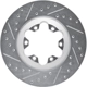 Purchase Top-Quality DYNAMIC FRICTION COMPANY - 631-48049L - Front Disc Brake Rotor pa2