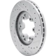 Purchase Top-Quality DYNAMIC FRICTION COMPANY - 631-48049L - Front Disc Brake Rotor pa4