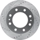 Purchase Top-Quality Front Disc Brake Rotor by DYNAMIC FRICTION COMPANY - 631-48051L pa1