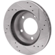 Purchase Top-Quality DYNAMIC FRICTION COMPANY - 631-54109L - Front Disc Brake Rotor pa2