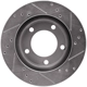 Purchase Top-Quality DYNAMIC FRICTION COMPANY - 631-54109L - Front Disc Brake Rotor pa3