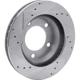 Purchase Top-Quality DYNAMIC FRICTION COMPANY - 631-54109R - Front Passenger Side Brake Rotor pa4
