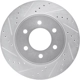 Purchase Top-Quality Front Disc Brake Rotor by DYNAMIC FRICTION COMPANY - 631-54186L pa1