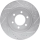 Purchase Top-Quality Front Disc Brake Rotor by DYNAMIC FRICTION COMPANY - 631-54186L pa4
