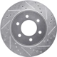 Purchase Top-Quality Front Disc Brake Rotor by DYNAMIC FRICTION COMPANY - 631-54186R pa2