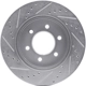 Purchase Top-Quality Front Disc Brake Rotor by DYNAMIC FRICTION COMPANY - 631-54186R pa3