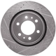 Purchase Top-Quality Front Disc Brake Rotor by DYNAMIC FRICTION COMPANY - 631-54204L pa1