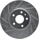 Purchase Top-Quality Front Disc Brake Rotor by DYNAMIC FRICTION COMPANY - 631-54259L pa1