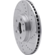 Purchase Top-Quality Front Disc Brake Rotor by DYNAMIC FRICTION COMPANY - 631-54259R pa1