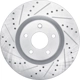 Purchase Top-Quality Front Disc Brake Rotor by DYNAMIC FRICTION COMPANY - 631-54281L pa3