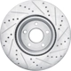 Purchase Top-Quality Front Disc Brake Rotor by DYNAMIC FRICTION COMPANY - 631-54281L pa5