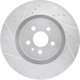 Purchase Top-Quality Front Disc Brake Rotor by DYNAMIC FRICTION COMPANY - 631-55006L pa2