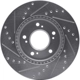 Purchase Top-Quality Front Disc Brake Rotor by DYNAMIC FRICTION COMPANY - 631-59040R pa5