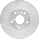 Purchase Top-Quality Front Disc Brake Rotor by DYNAMIC FRICTION COMPANY - 631-59042L pa1