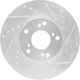 Purchase Top-Quality Front Disc Brake Rotor by DYNAMIC FRICTION COMPANY - 631-59042R pa1