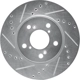 Purchase Top-Quality Front Disc Brake Rotor by DYNAMIC FRICTION COMPANY - 631-59049L pa1