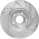 Purchase Top-Quality DYNAMIC FRICTION COMPANY - 631-59063L - Front Disc Brake Rotor pa2